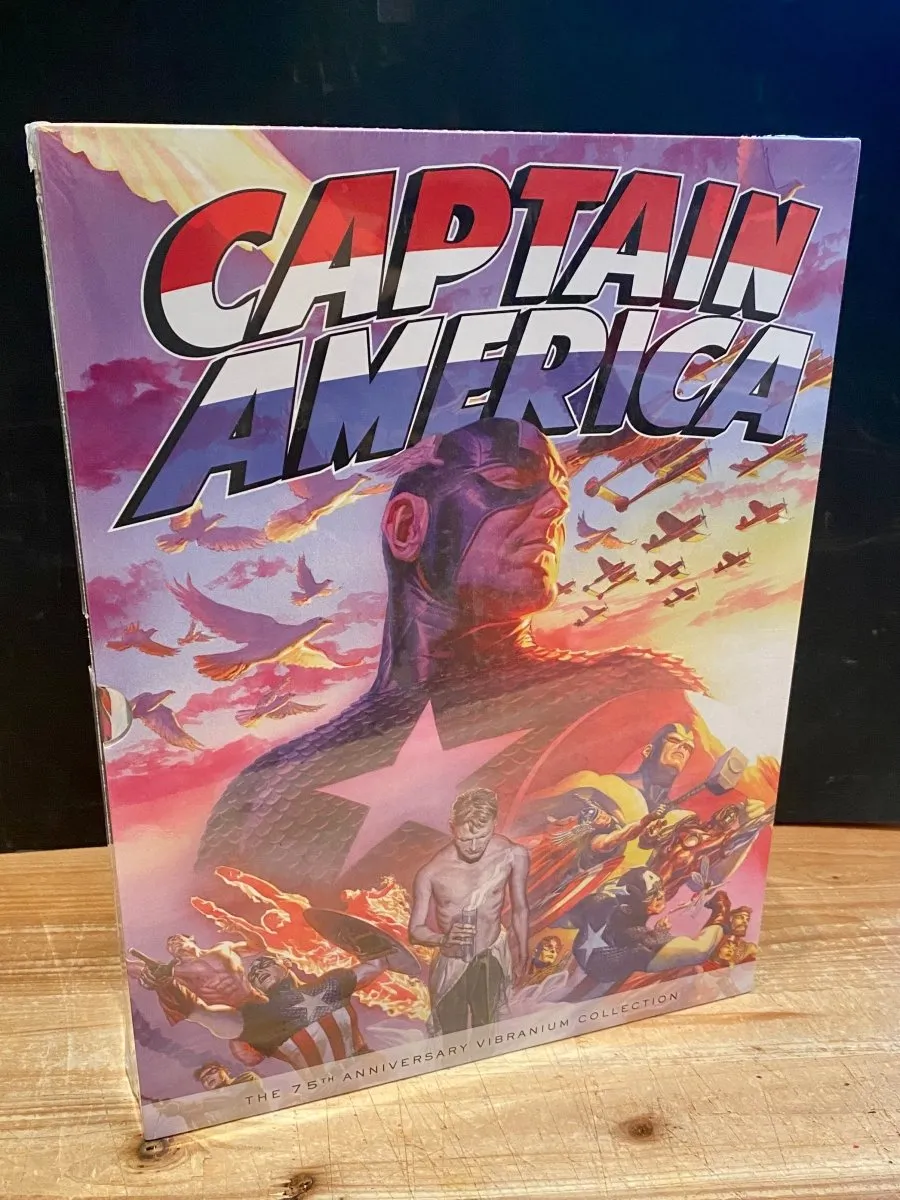 Captain America 75th Anniversary Vibranium Collection HC *OOP* *GIGANTIC!*