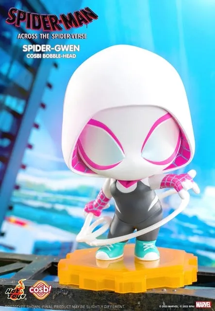 Hot Toys Spider-man: Across the Spider-verse Cosbi Bobble-head Collection CBX095 (1 Random Unit)