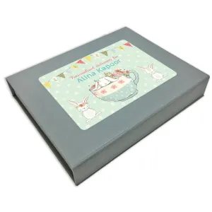 Personalized Stationery Gift Set - Bunny, Set of 24 or 48