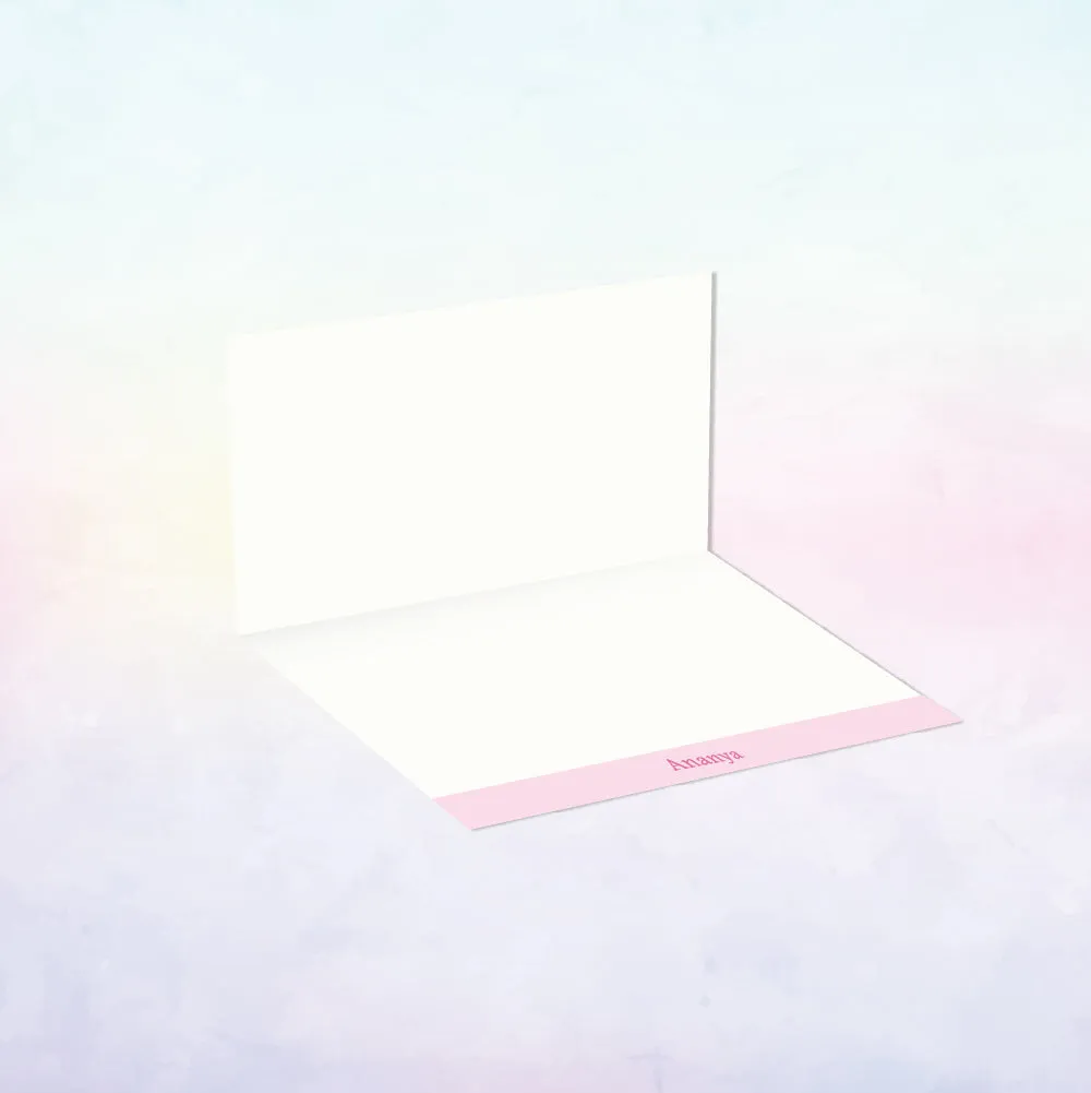 Personalized Stationery Gift Set - Unicorn, Set of 24 or 48